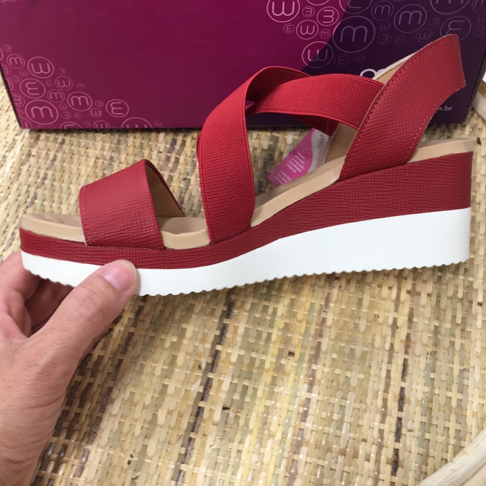 🌹Malu super comfortable bubble system red sandals🌹 - Picture 6 of 8